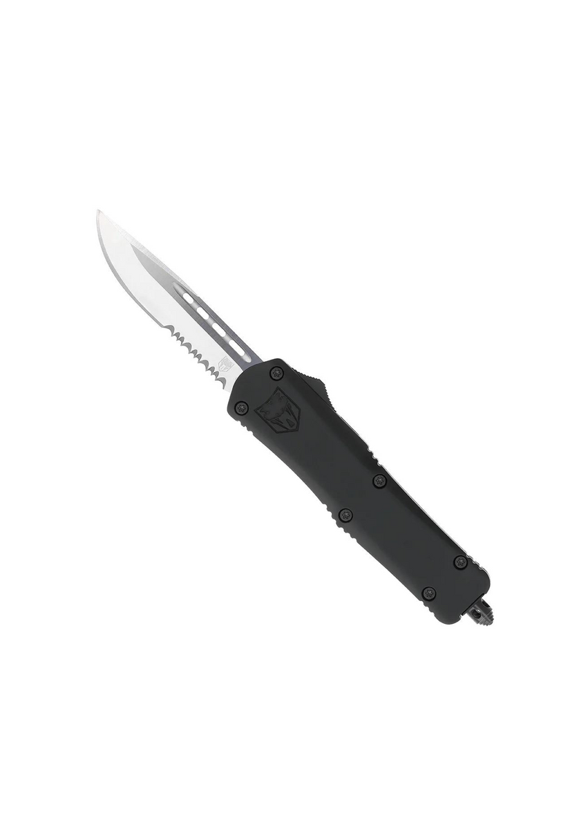 CobraTec FS3 Black OTF Knife - Small | Lock & Load Boutique